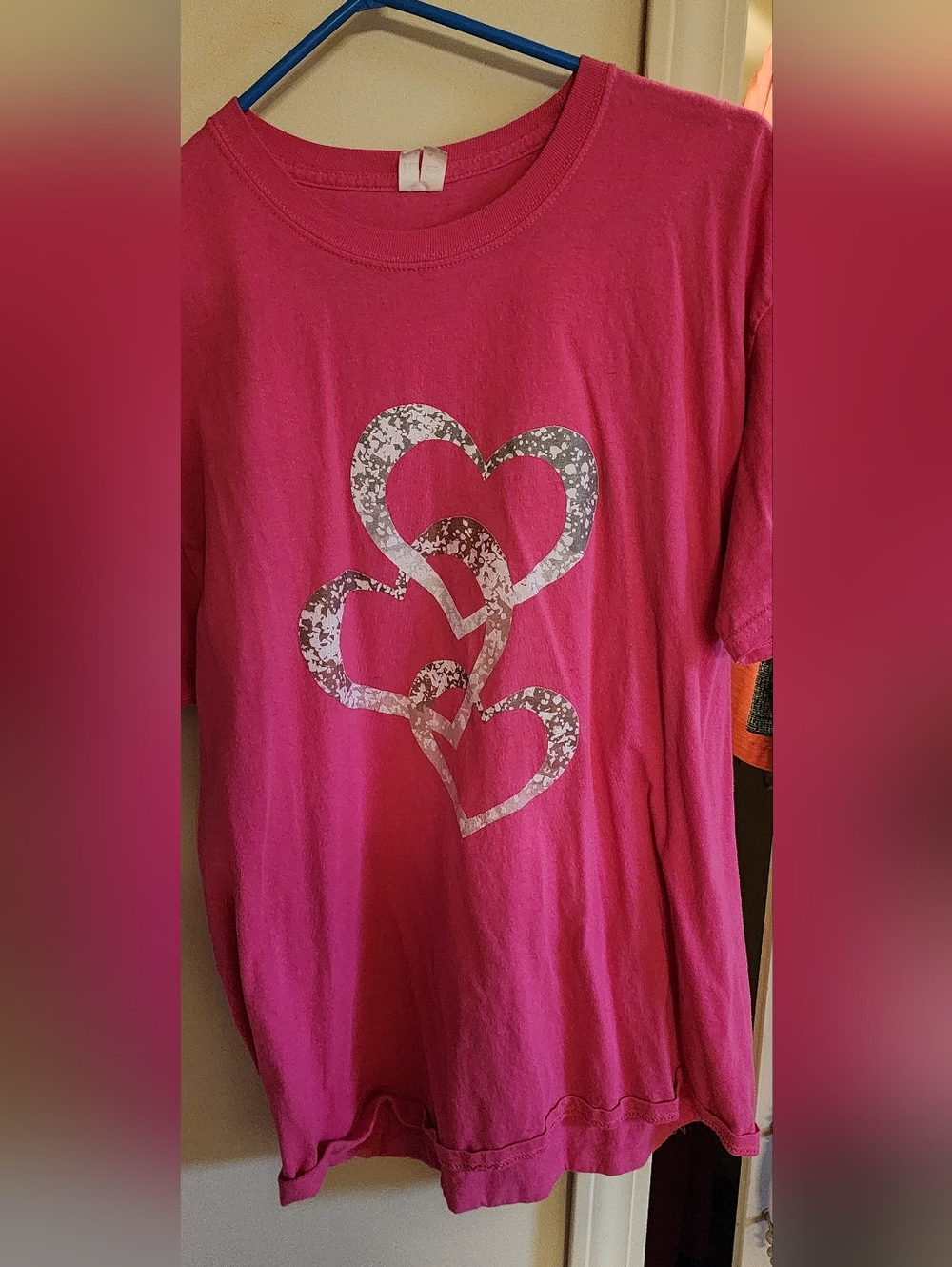 Kids Pink Heart Graphic Tee